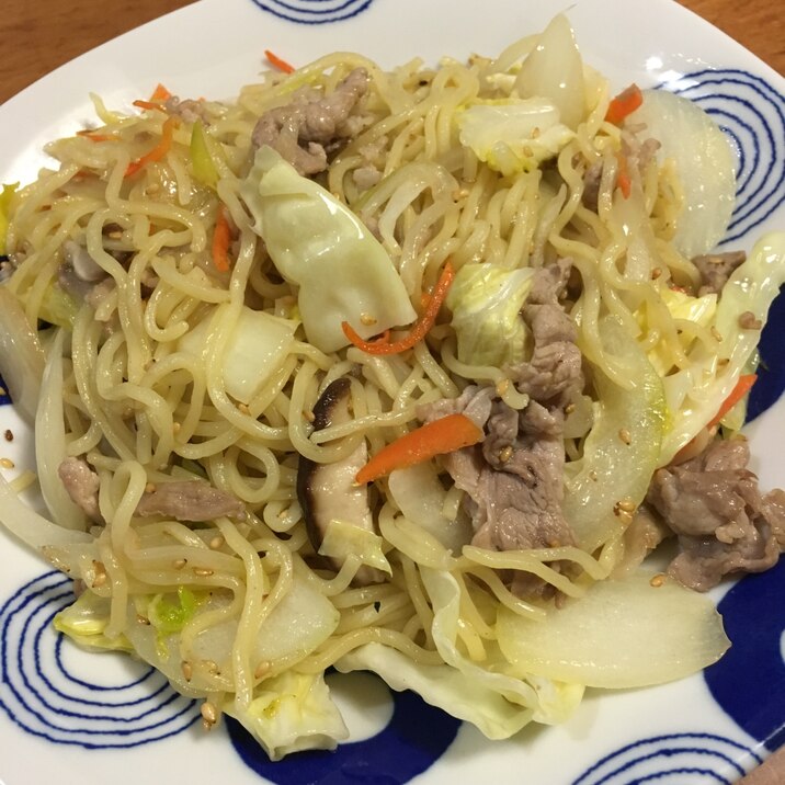 簡単！サッパリ塩焼きそば